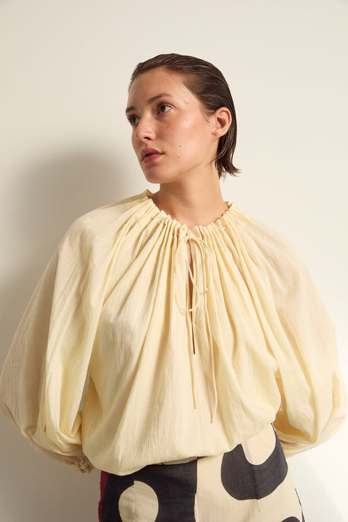 BLOUSE BONO - BUTTER
