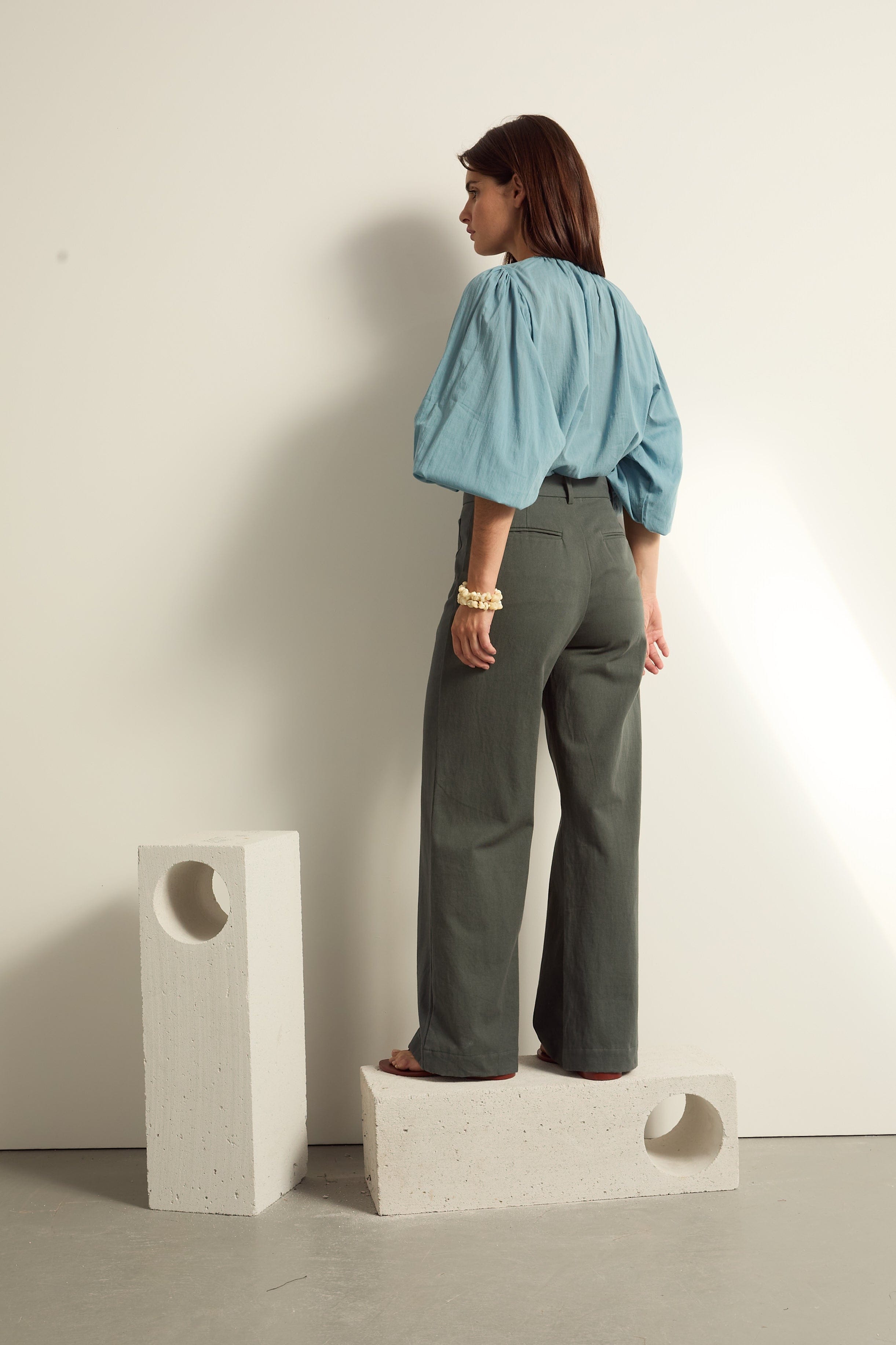 PANTALON CHARLES - ARDOISE