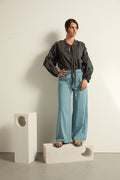BLOUSE FRANCESCA - ARDOISE