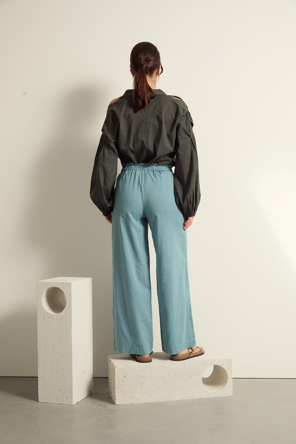 BLOUSE FRANCESCA - ARDOISE