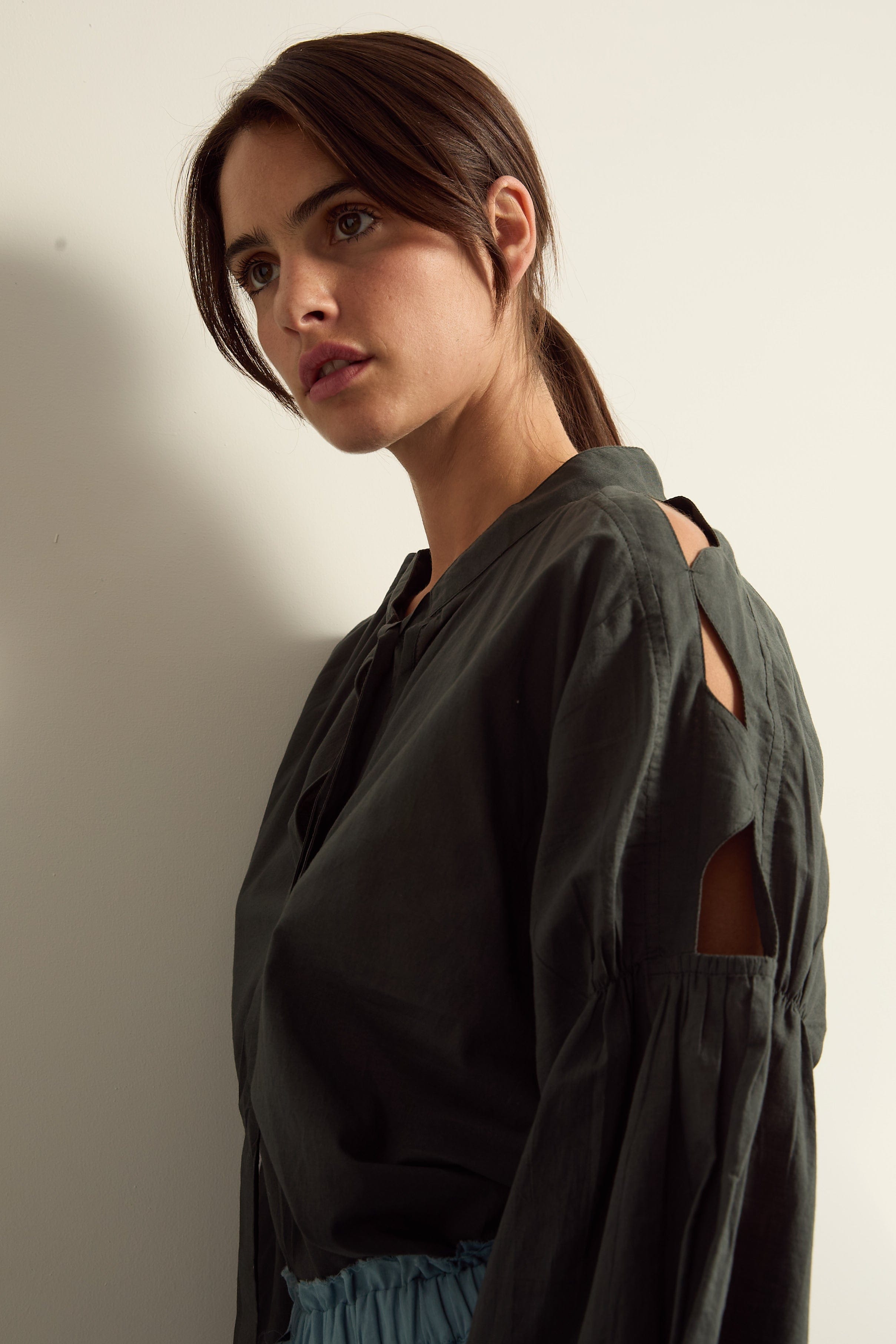 BLOUSE FRANCESCA - ARDOISE