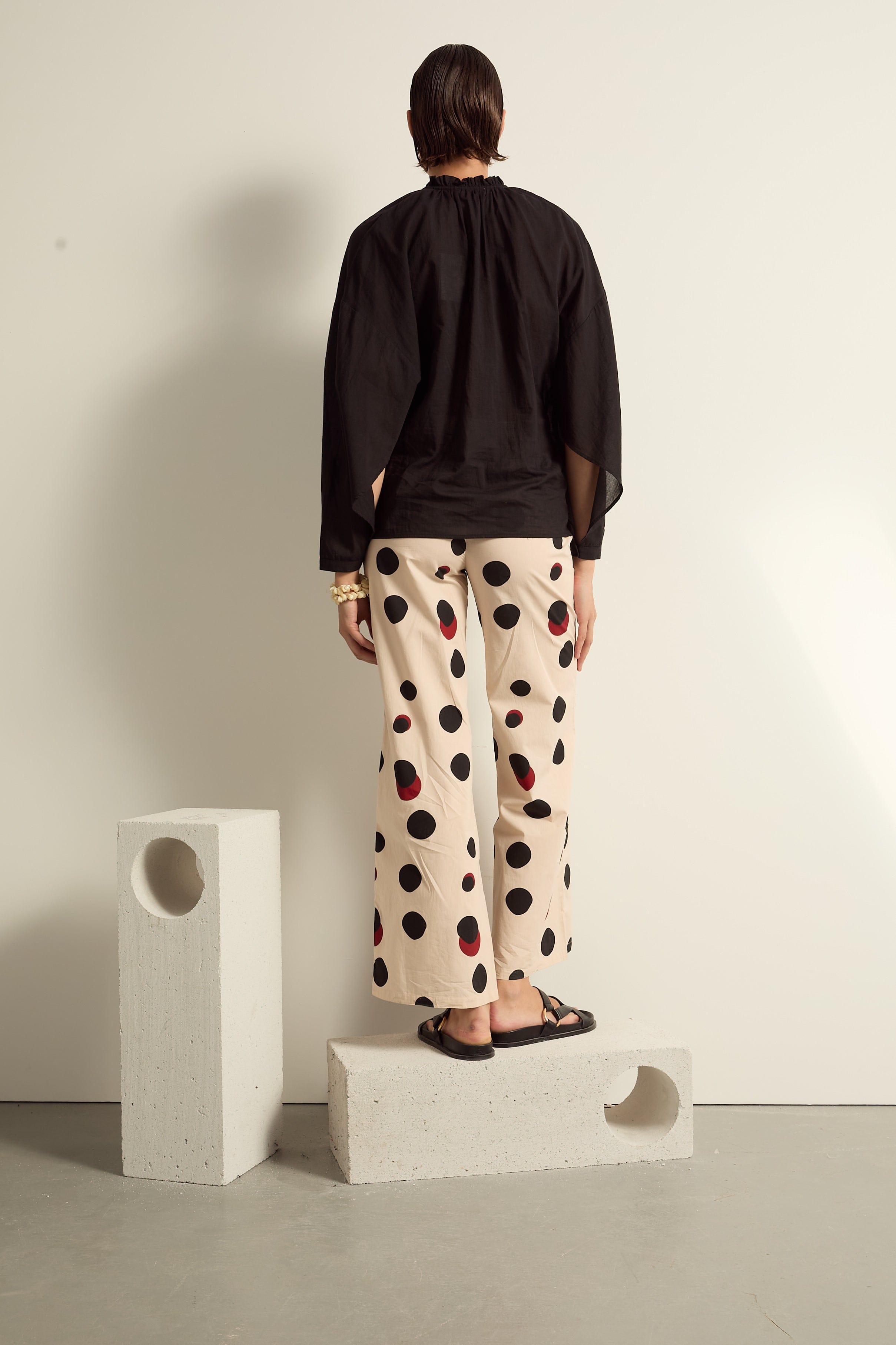 BLOUSE MAUD - BLACK