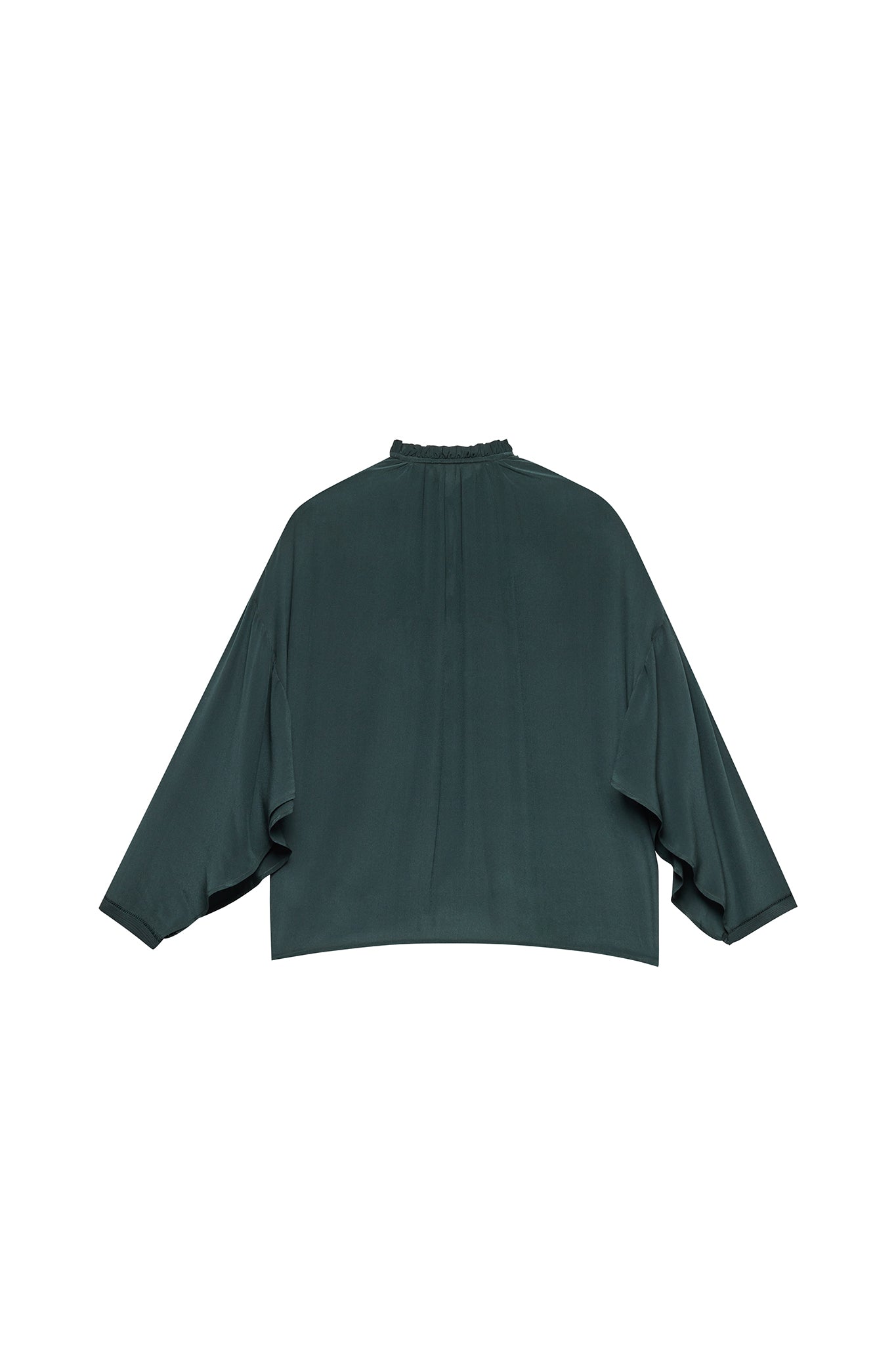 BLOUSE MAUD SOIE - ARDOISE